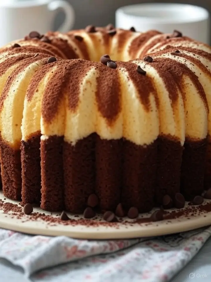 Saftiger Tiramisu-Gugelhupf mit feiner Kaffeenote – Ein besonderer Genuss für Kaffeeliebhaber