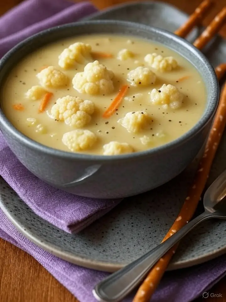Cremige Blumenkohlsuppe – Ein Klassiker der feinen Gemüseküche