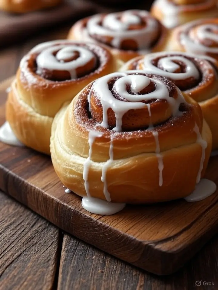 Fluffige Zimtschnecken mit cremigem Quark-Zuckerguss – unwiderstehlich weich und aromatisch