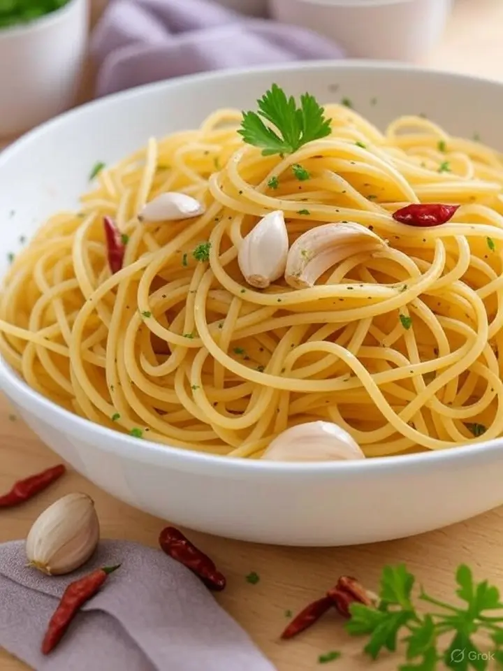 Spaghetti aglio e olio – der pure Geschmack Italiens in nur 20 Minuten