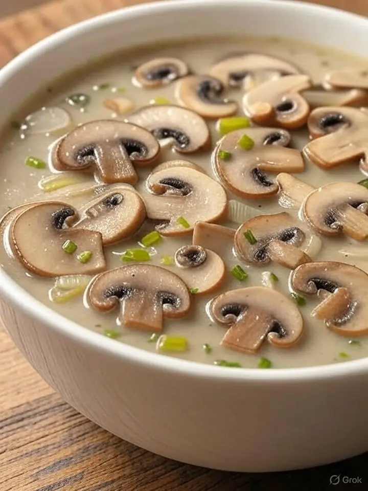Böhmische Kartoffel-Pilz-Suppe – ein herzhafter Klassiker aus der traditionellen Landküche