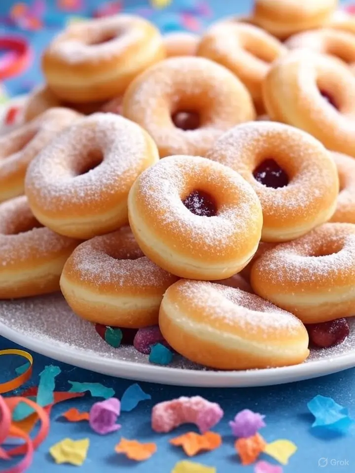 Fluffige Krapfen mit Aprikosenfüllung – ein handgemachtes Meisterwerk der süßen Küche