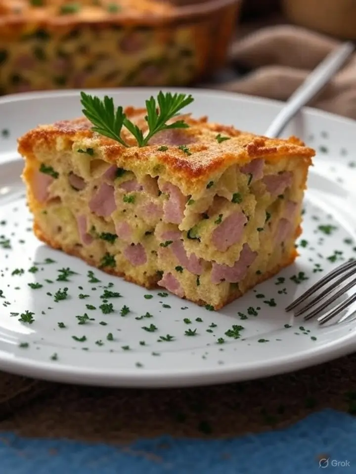 Herzhafter Zucchini-Käse-Auflauf mit Kassler – Ein unwiderstehliches Sommergericht